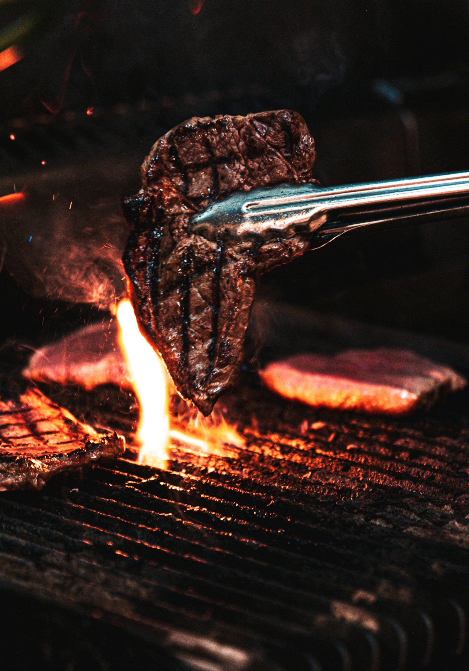 Wood fire cooking
