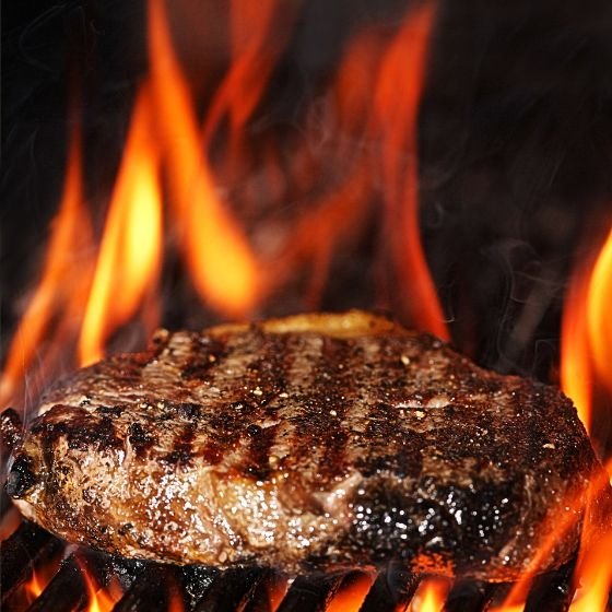 Wood fire grill