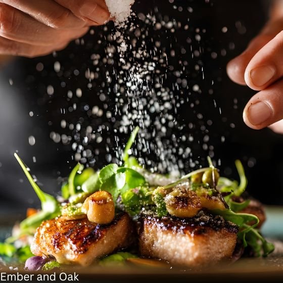 Chef plating