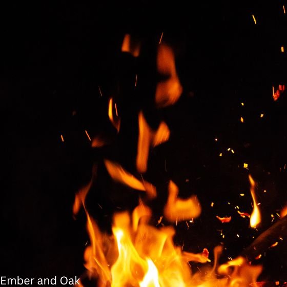 Crackling embers